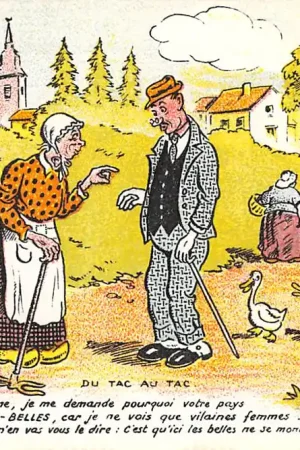 Zwrot pieniędzy Frankrijk Colombey-les-Belles Cartonn Humor France HC39399