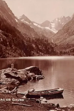 Frankrijk Cauterets Le Lac de Gaube Hautes-Pyrénées Fotokaart France Europa HC38872 Wyprzedaż
