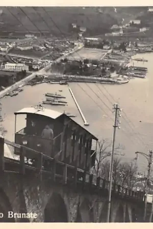 Premium Italië Salita funicolare Como Brunate Treinen Italia Europa HC38867