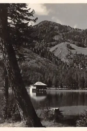 Popularny Italië Lago Dobbiaco Italia Europa HC38860