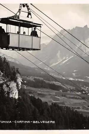 Nowość Italië Funivia Cortina Belvedere Kabelbaan Italia Europa HC38857