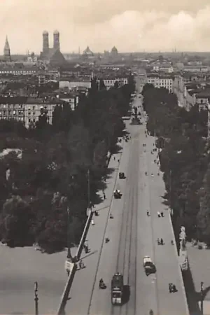 Ekspresowa dostawa Duitsland München Gesamtansicht Tram Deutschland Europa HC38851