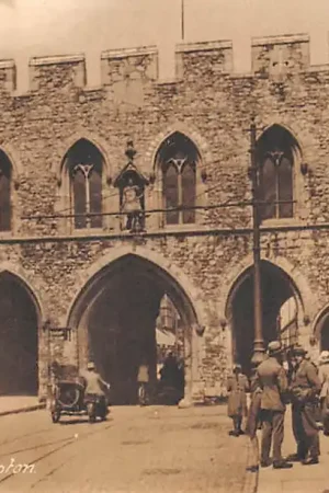 Southampton Bargate S Motor met zijspan England Europa HC38727 Nowość