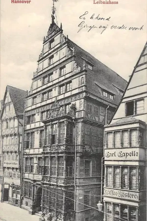 Duitsland Hannover Leibnizhaus Deutschland Europa HC38708 Rabat