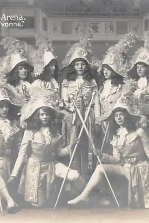 Duitsland Berlin Friedrichstrasse Admiralspalast Eis-Arena Scene aus dem Eisballet Yvonne Kunst schaatsen Deutschland Europa HC38694 Tani