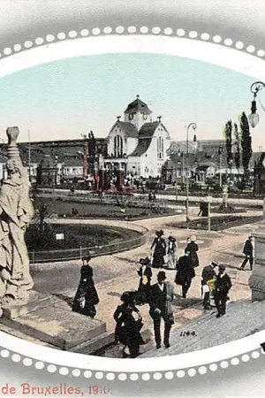 Darmowa dostawa België Brussel Exposition de Bruxelles 1910 Section Allemande Deutschland Duitsland Europa HC38011