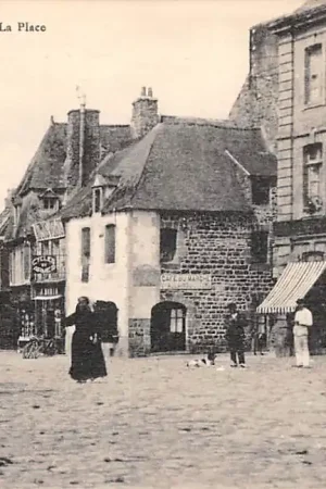 Frankrijk Paimpol La Place Saint-Brieuc France Europa HC37832 Oryginalny