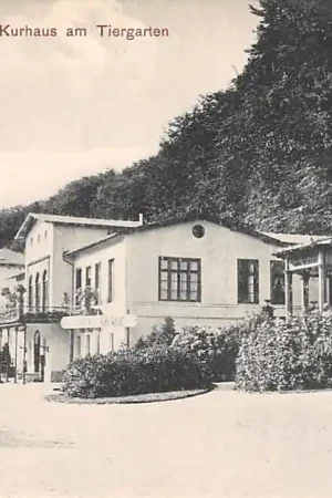 Duitsland Kleve Bad Cleve Kurhaus am Tiergarten 1909 Deutschland Europa HC37823 Autentyczny