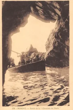 Frankrijk Morgat Entree de la Cheminee du Diabele France Europa HC37806 Kup teraz