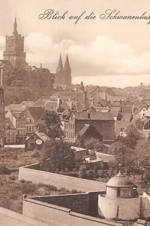 Popularny Duitsland Kleve Bad Cleve Blick auf die Schwanenburg Deutschland Europa HC37756