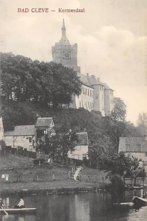 Oryginalny Duitsland Kleve Bad Cleve Kermesdaal Deutschland Europa HC37746