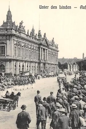 Szybka dostawa Duitsland Berlin Unter den Linden Aufziehen der Wache Militair Deutschland Europa HC37732