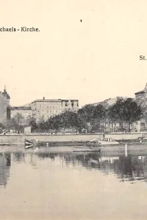 Autentyczny Berlin SO. St. Michaels-Kirche St. Marienstift Deutschland Europa HC37726