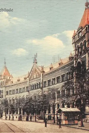 Promocja Duitsland Aachen Hauptpostgebaude Post 1910 Deutschland Europa HC37465