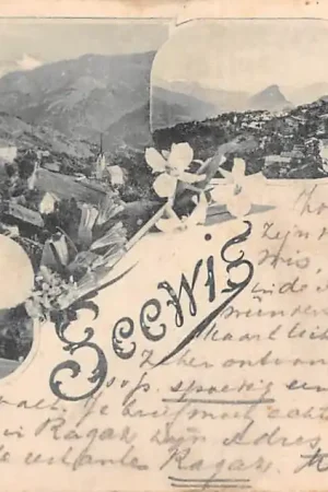 Zwitserland Seewis 1900 Schweiz Suisse Switzerland Europa HC37452 Oferta limitowana