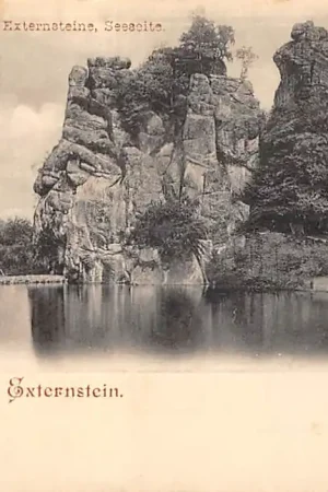 Ekspresowa dostawa Duitsland Horn - Bad Meinberg Externsteine Seeseite Deutschland Europa HC37444