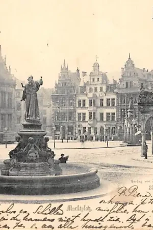 Duitsland Bremen Marktplatz Gruss aus 1899 Deutschland Europa HC37404 Bezpieczna płatność
