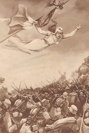 Frankrijk WO1 1914-1918 En Avant! Alsace Lorraine Militair France EuropaHC36428 Promocja