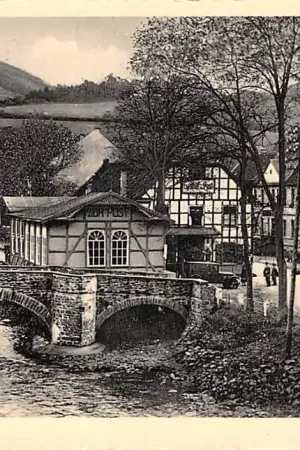 Duitsland Dahl bei Hagen Volmetal Gasthof zur Post 1935 Deutschland Europa HC36141 Oryginalny