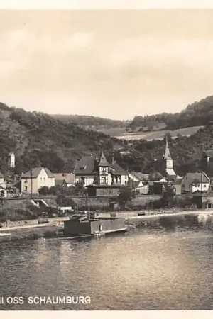 Szybka dostawa Duitsland Balduinstein - Lahn mit Schloss Schaumburg Kasteel Deutschland Europa HC35912