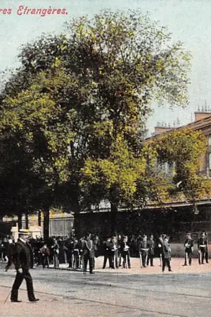 Frankrijk Paris Ministere des Affaires Etrangeres Militair HC35910 Ekspresowa dostawa