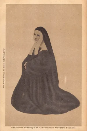Wyprzedaż Frankrijk Seul Portrait authetique de la Bienheureuse Bernadette Soubirous France Europa