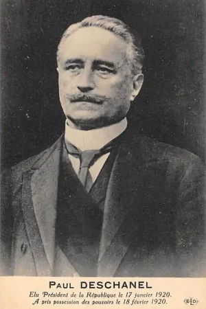 Frankrijk Paul Deschanel President de la Republique 17 janvier 1920 - 18 fevrier 1920 France Europa HC35826 Szybka dostawa