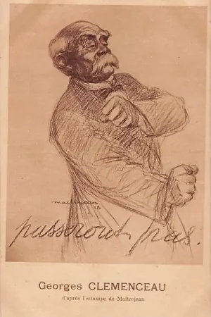 Frankrijk Georges Clemenceau d'apres l'estampe de Maitrejean Politiek Militair France Europa HC35855 Zamów teraz