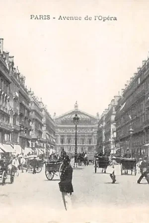 Frankrijk Paris Avenue de L'Opera France Europa HC35652 Zwrot pieniędzy