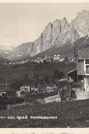 Popularny Italië Cortina Dintorni Col Rosa Pomagagnon Fotokaart Italia Europa HC35299