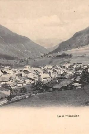 Zwitserland Zweisimmen Gstaad Gesamtansicht 1905 Schweiz Suisse Switzerland Europa HC35292 Tylko dziś