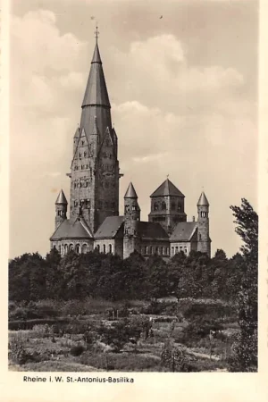 Oferta Duitsland Rheine i. W. St.-Antonius-Basilika Fotokaart Deutschland Europa HC35287