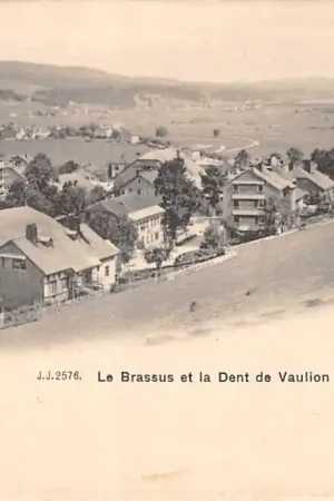 Zwitserland Le Brassus et la Dent de Vaulion Schweiz Suisse Switzerland Europa HC35171 Zamów teraz