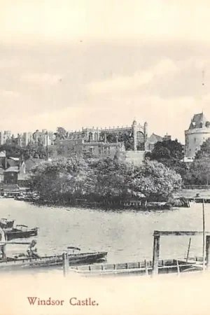 Engeland London Windsor Castle 1900 Scheepvaart Schepen Engeland Europa HC35643 Zwrot pieniędzy