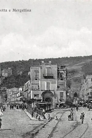 Rabat Italië Napoli Strada di Piedigrotta e Mergellina Italia Europa HC35638