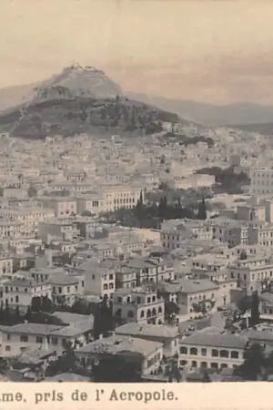 Promocja Griekenland Athene Athenes Panorama pris de l'Acropolis Fotokaart Greece Grece Europa HC35162