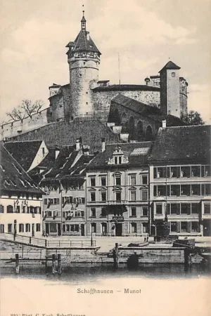 Zwitserland Schaffhausen Munot Kasteel Schweiz Suisse Switzerland Europa HC35159 Szybka dostawa