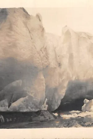 Promocja Noorwegen Luster Gletscher Nigardsbreen te Joste 9 aug. 1924 Fotokaart Norge Norway Europa HC35156