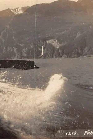 Bezpieczna płatność Zwitserland Fohnsturm am Wallensee Agfa fotokaart Schweiz Suisse Switzerland Europa HC35099