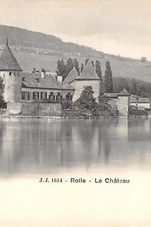 Oferta limitowana Zwitserland Rolle Le Chateau Kasteel Schweiz Suisse Switzerland EuropaHC35026