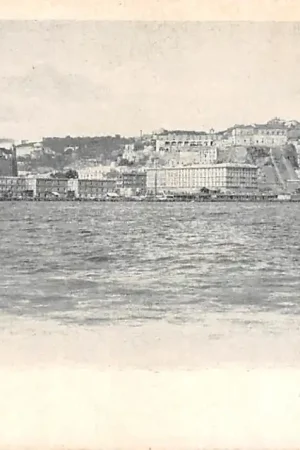 Italië Napoli dal Mare 1900 Italia Europa HC35046 Oryginalny