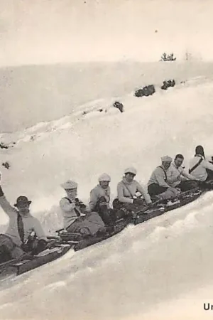 Zwitserland Paarden met sleeën Sport d'hiver en Suisse Une partie de luge a la montee Winter Schweiz Switzerland Europa HC34913 Popularny