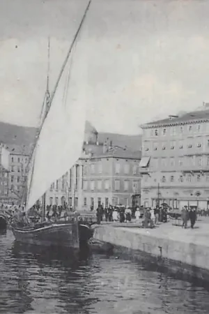 Italië Trieste Riva Carciotti Vissers schepen Italia Europa HC34884 Nowość