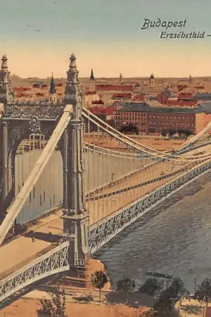 Hongarije Budapest Elisabethbrucke 1908 Magyarország Hungary Europa HC34870 Najlepsza cena