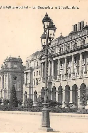 Hongarije Budapest Landhausplatz mit Justizpalais Magyarország Hungary Europa HC34867 Tylko dziś