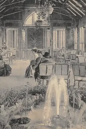 Popularny Duitsland Wildbad Gartenhalle in den Enzanlagen Calw Schwarzwald Deutschland Europa HC34854