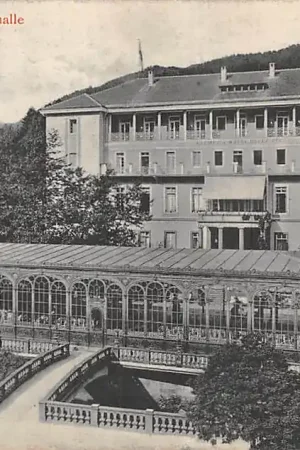 Bezpieczna płatność Duitsland Wildbad Trinkhalle Calw Schwarzwald Deutschland Europa HC34832