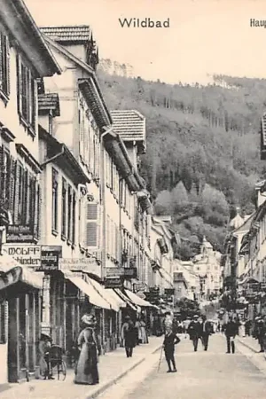 Duitsland Wildbad Hauptstrasse Calw Schwarzwald Deutschland Europa HC34830 Najlepsza cena