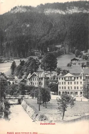 Popularny Zwitserland Zweisimmen Gstaad Schweiz Suisse Switzerland Europa HC34783