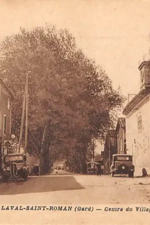 Frankrijk Laval-Saint-Roman (Gard) Centre du Village Gard France Europa HC34752 Oferta